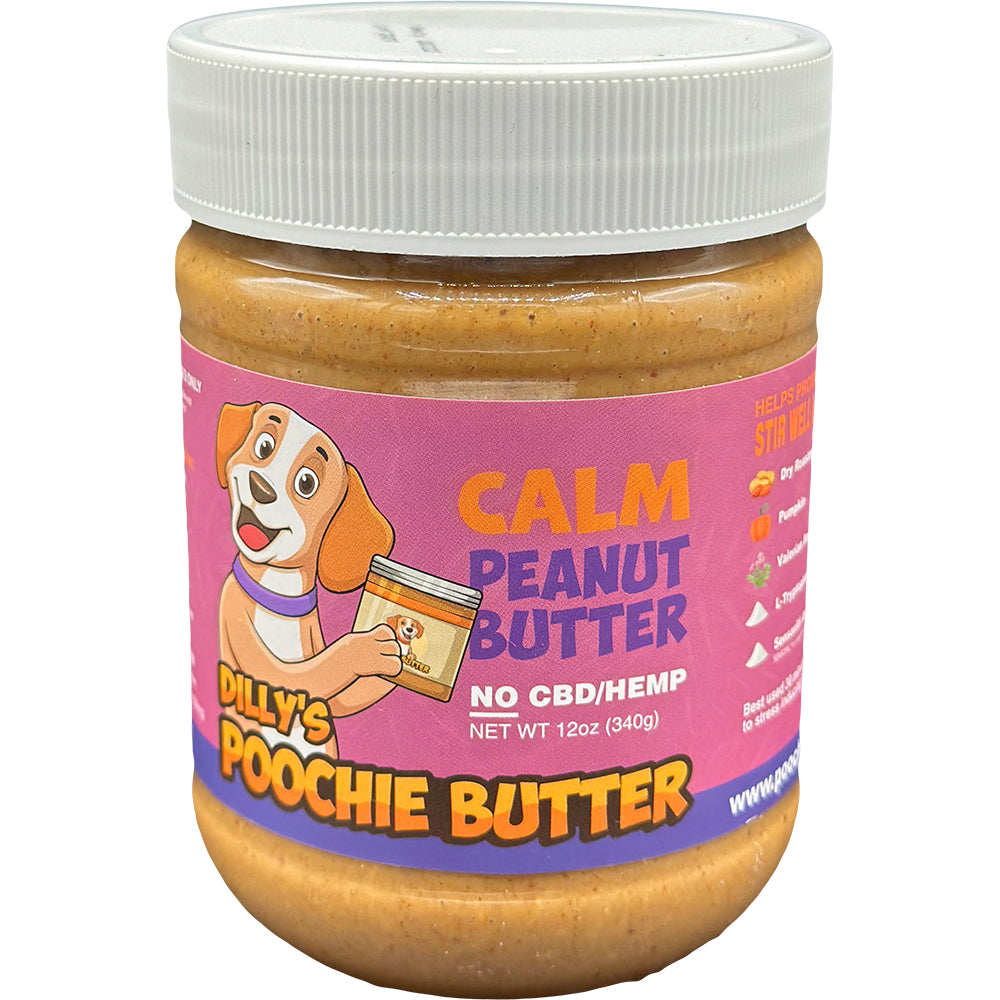 12oz Calming Peanut Butter (No CBD)