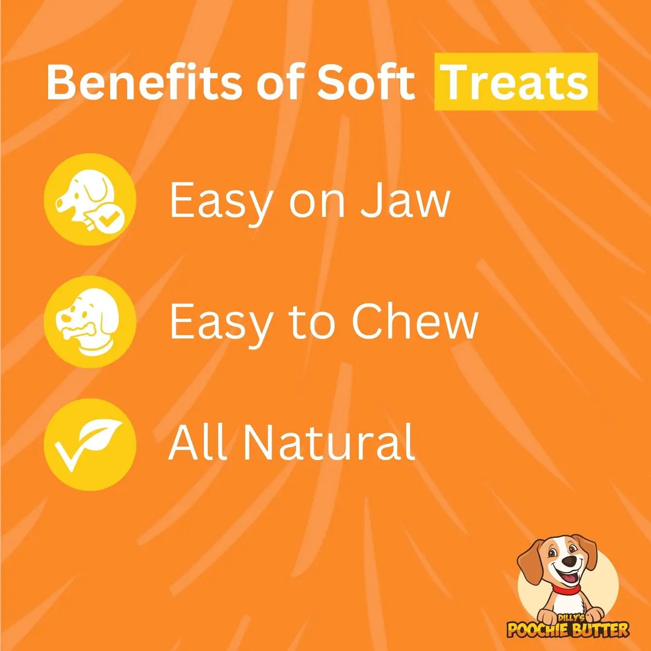 Bulk Dog Treats (5lbs) Peanut Butter Soft Chewies
