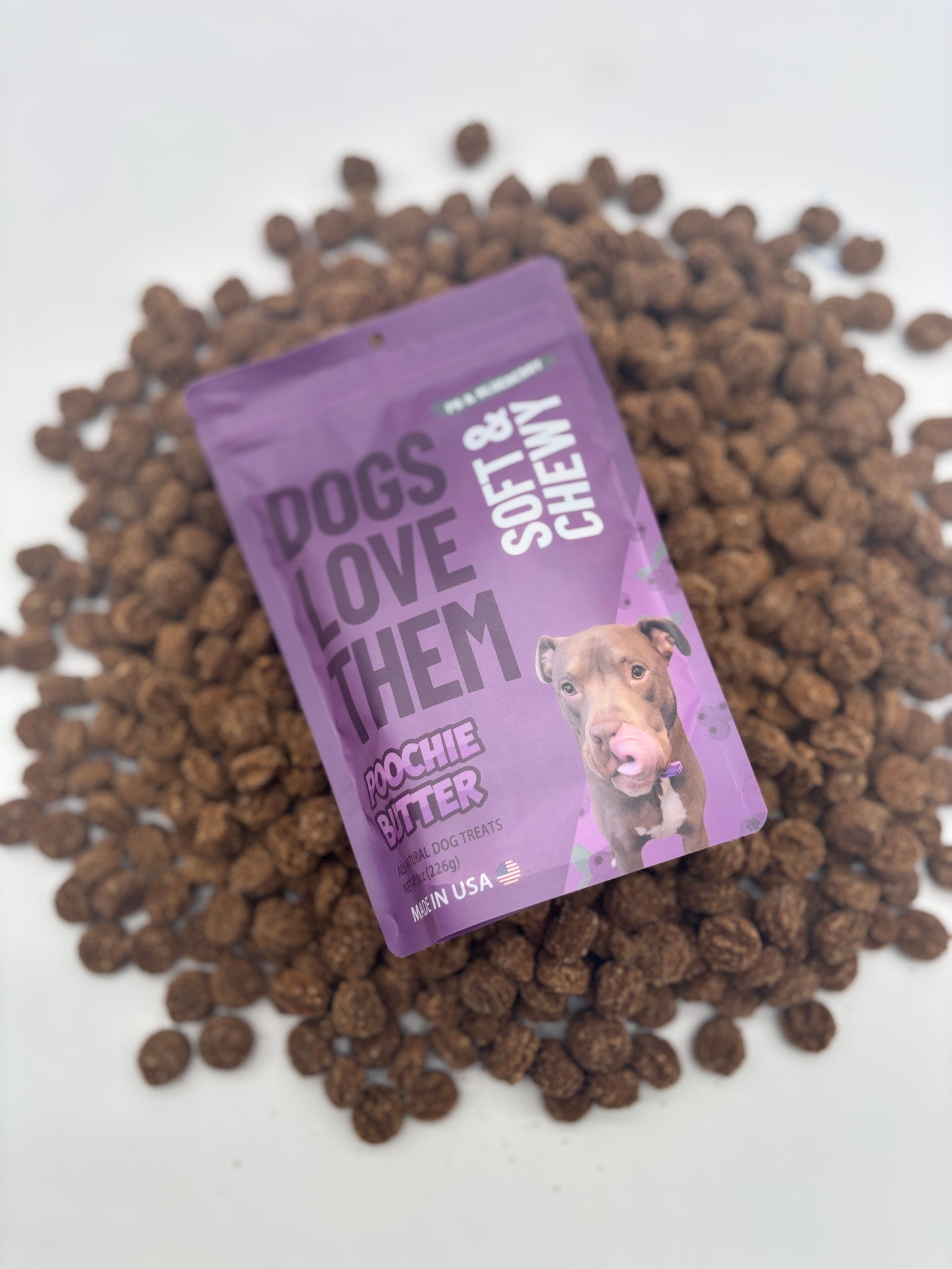 8oz PB & Blueberry Soft Chewies