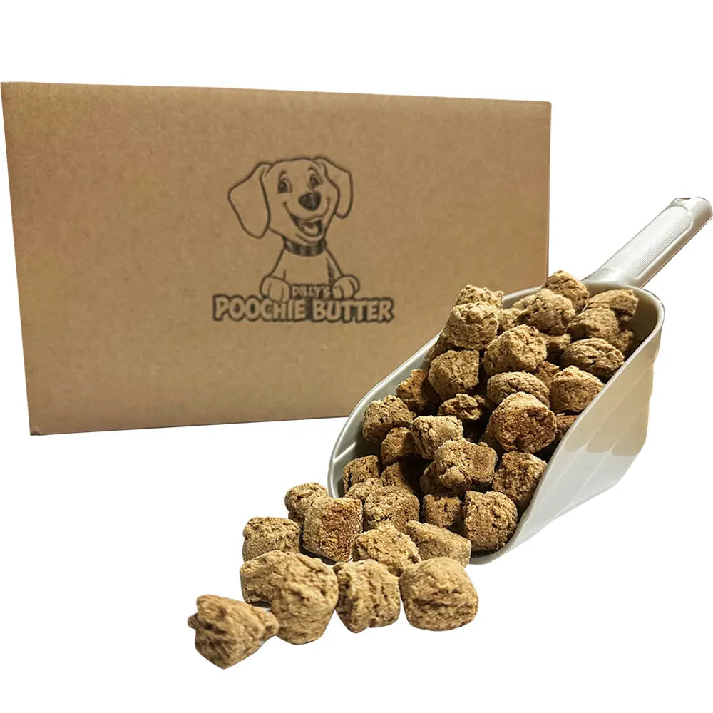 Bulk Dog Treats (5lbs) Bacon & Cheese Soft Chewies – Poochie Butter