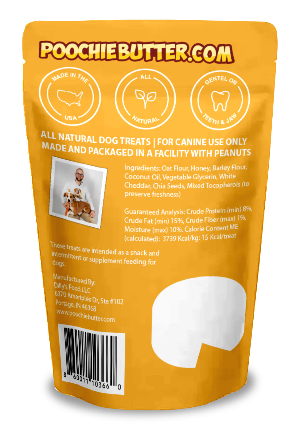 8oz Cheezy Soft & Chewy Treats