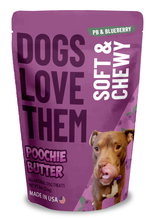 8oz PB & Blueberry Soft Chewies