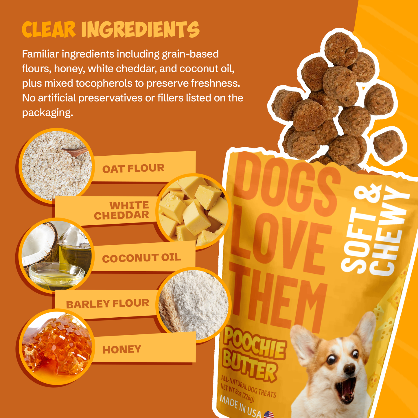 5lb Bulk Cheezy Soft & Chewy Dog Treats