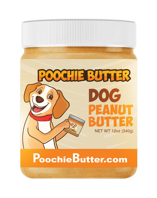 16oz Pumpkin Dog Peanut Butter Jar