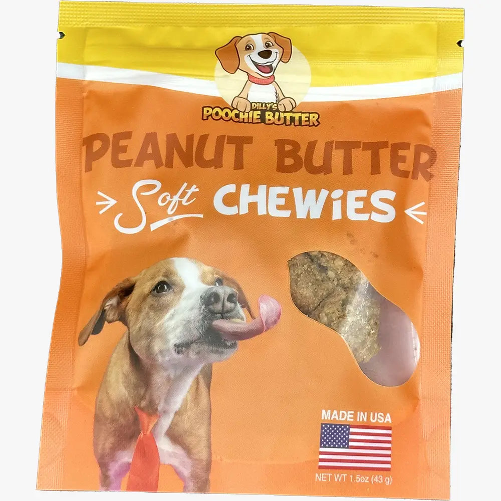 Colección masticable suave para golosinas para perros horneadas, 1.5 oz